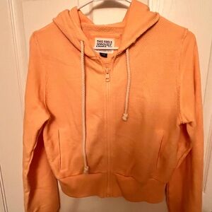 American Eagle Outfitters Orange Hoodie